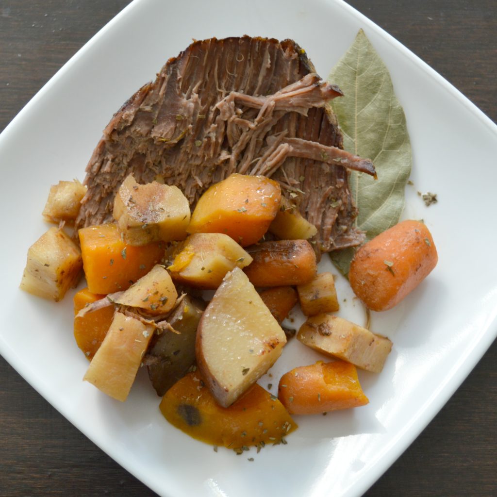 SlowCooker Pot Roast and Root Veggies 600x600