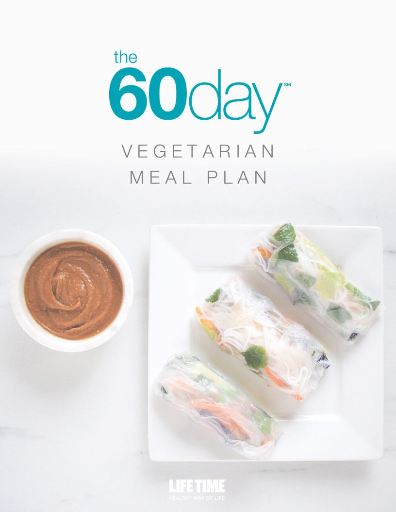 60day Vegetarian Meal Plan Cover