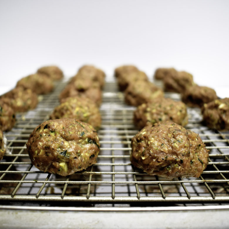 Chicken Zucchini Meatballs