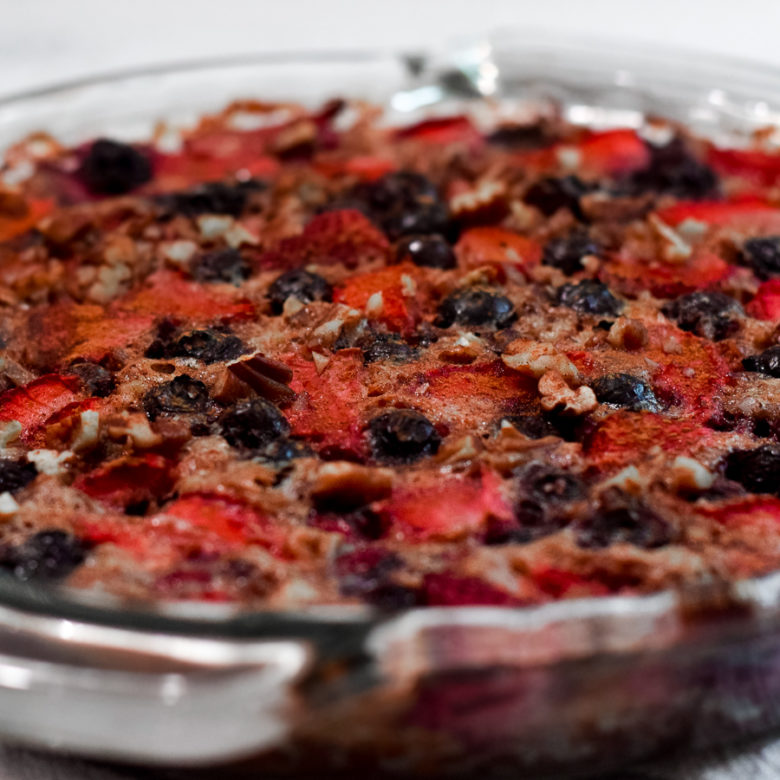 Very Berry Baked Oatmeal