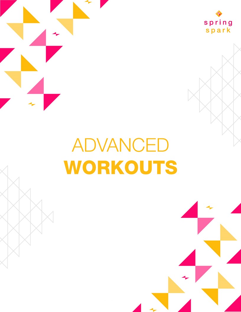 Advanced Workouts Cover Page