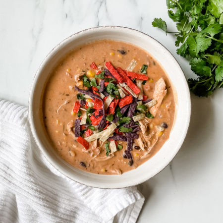 creamy chicken tortilla soup 2