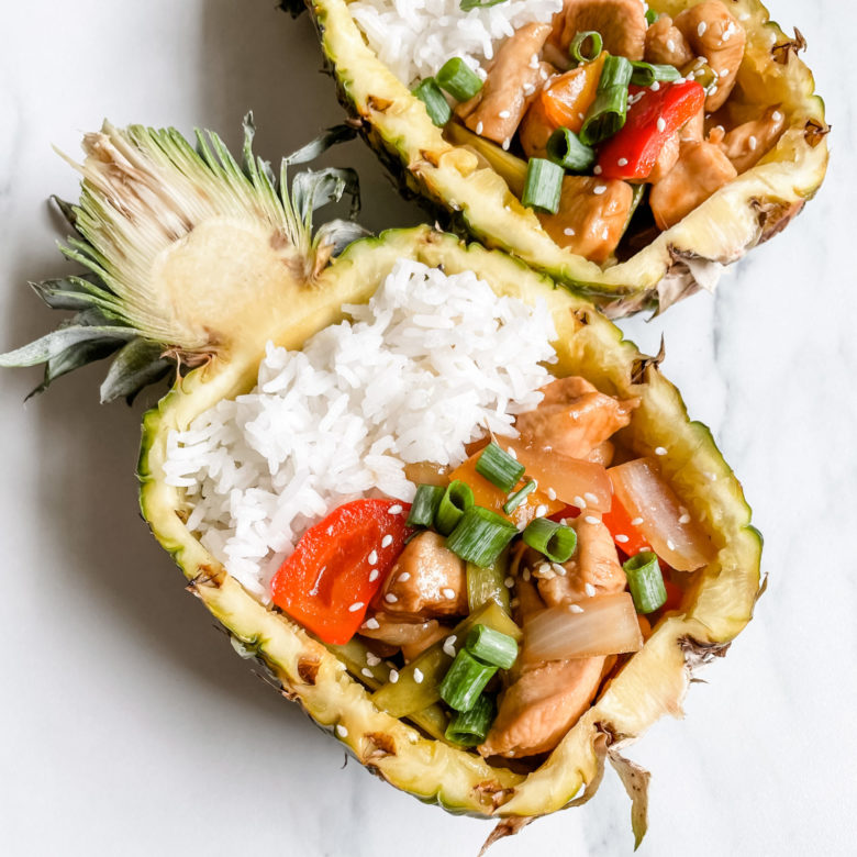 hawaiian chicken stir fry hawaiian chicken stir fry