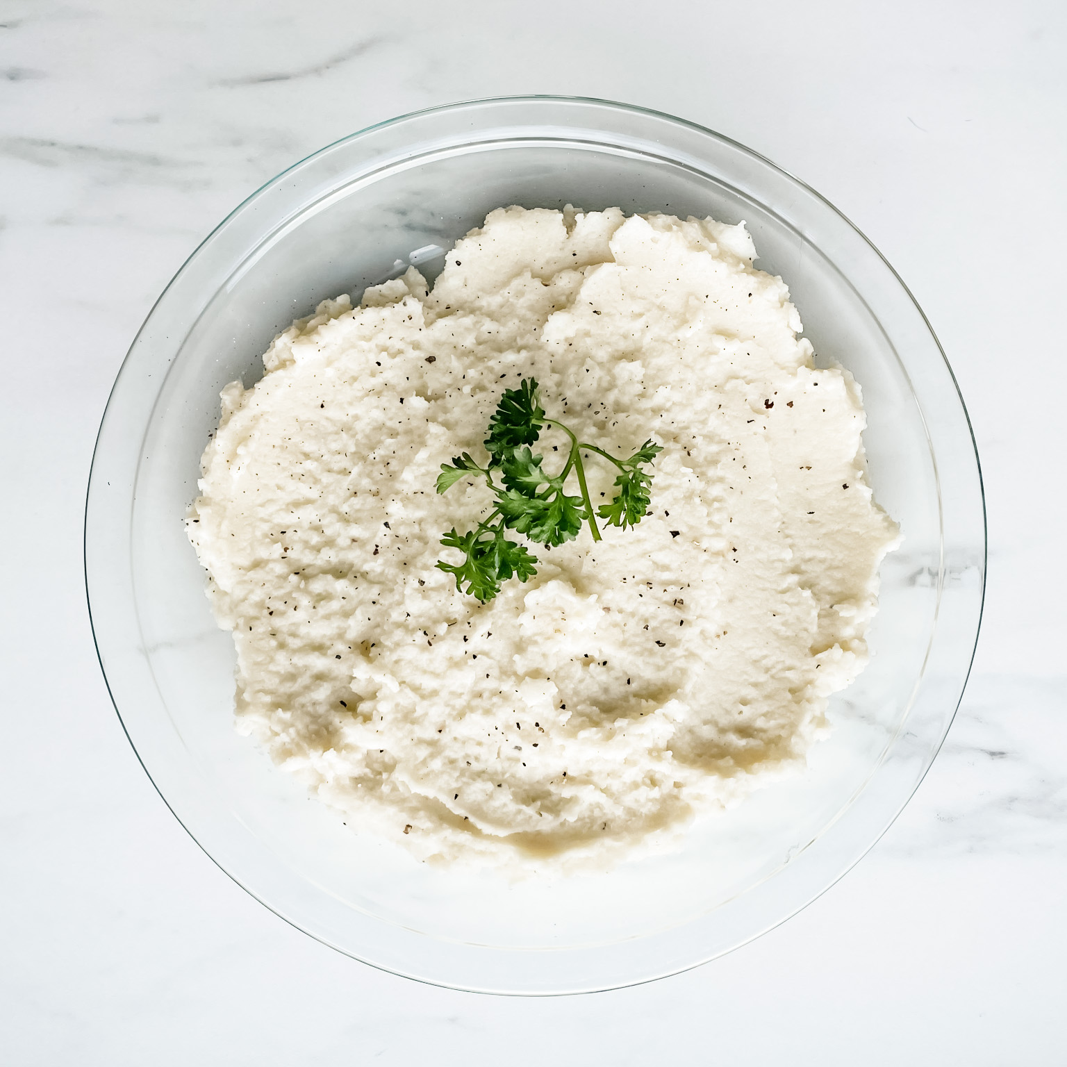 Garlic Mashed Faux-Tatos